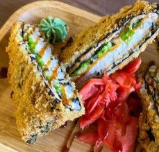 Суши-сэндвич с креветкой